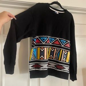 Men’s printed sweater